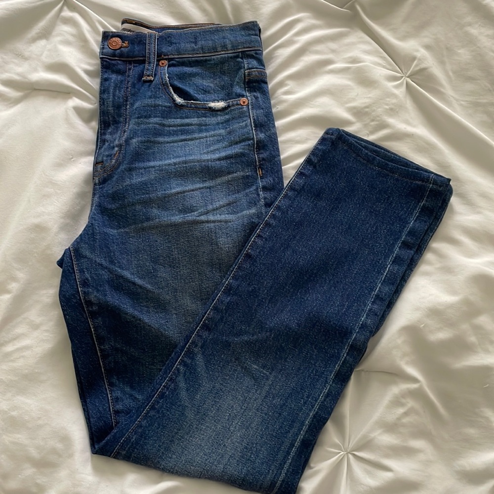 Madewell High Rise Slim BoyJean Jeans
